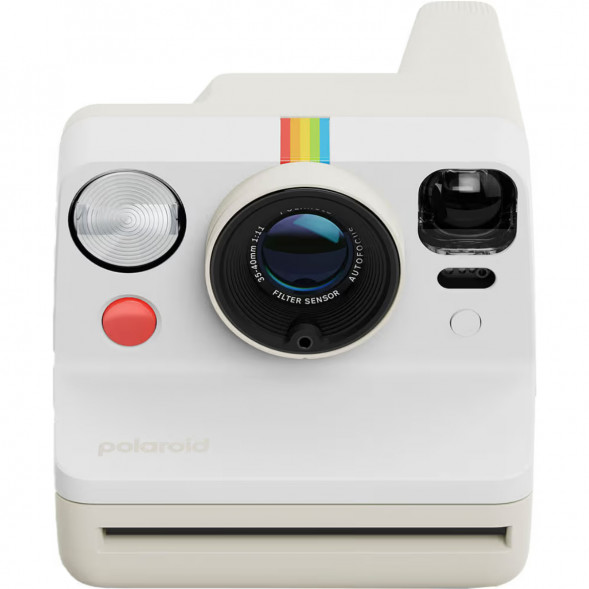 Фотоаппарат моментальной печати Polaroid Now Generation 3 + 8 цветных картриджей, белый в Москве