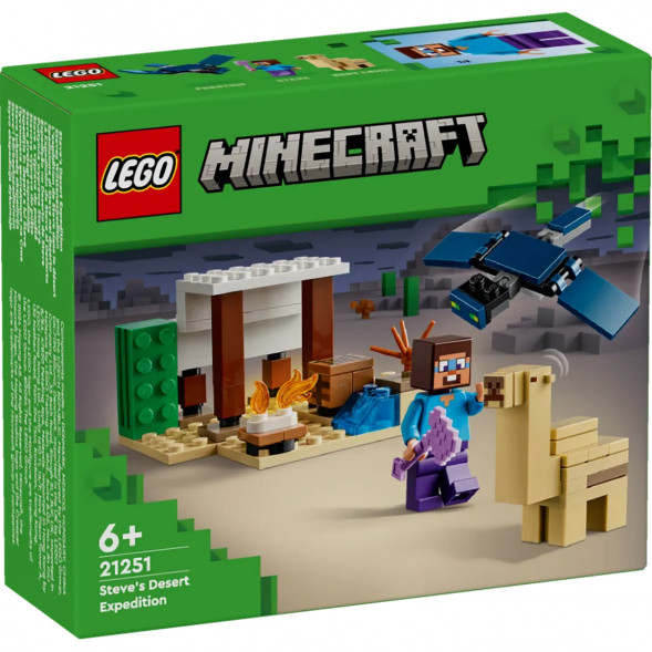 Конструкция LEGO Minecraft 21251 Экспедиция Стива в пустыню в Москве