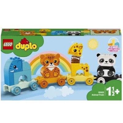 Конструктор LEGO DUPLO Creative Play 10955 Мой первый поезд для зверей в Москве