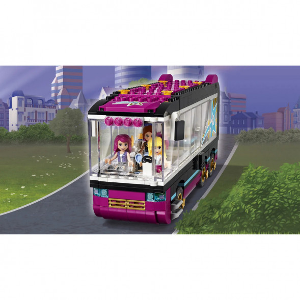 Конструктор LEGO Friends 41106 Поп звезда: гастроли в Москве