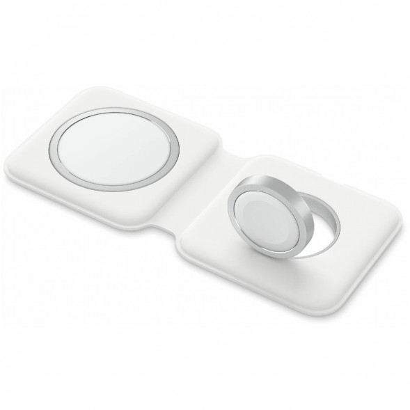 Двойное зарядное устройство Apple MagSafe Duo Charger MHXF3AM/A, белый в Москве