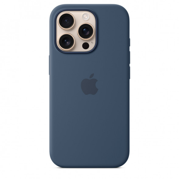 Чехол Apple iPhone 16 Pro Silicone Case with MagSafe, Denim (MYYK3ZM/A) в Москве