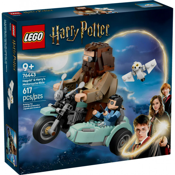 Конструктор LEGO Harry Potter 76443 Поездка Хагрида и Гарри на мотоцикле в Москве