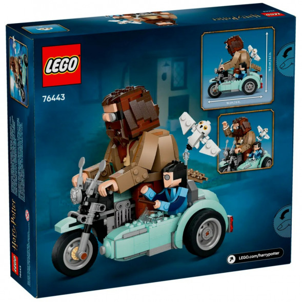 Конструктор LEGO Harry Potter 76443 Поездка Хагрида и Гарри на мотоцикле в Москве