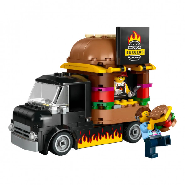 Конструктор LEGO City 60404 Бургерная на колесах в Москве