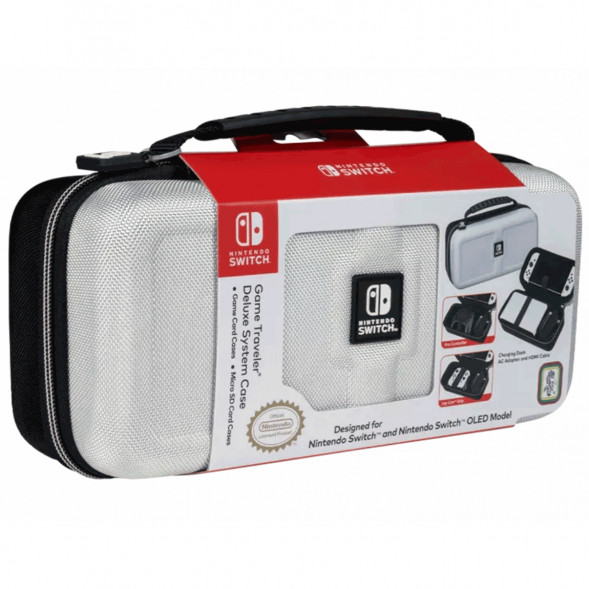 Чехол BIG BEN Deluxe для Nintendo Switch/OLED/Lite, белый в Москве