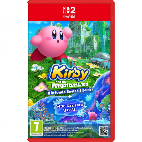 Игра Kirby and the Forgotten Land + Star-Crossed World [Nintendo Switch 2, английская версия] в Москве
