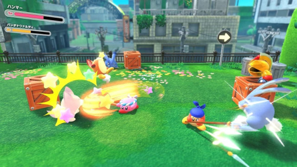 Игра Kirby and the Forgotten Land + Star-Crossed World [Nintendo Switch 2, английская версия] в Москве