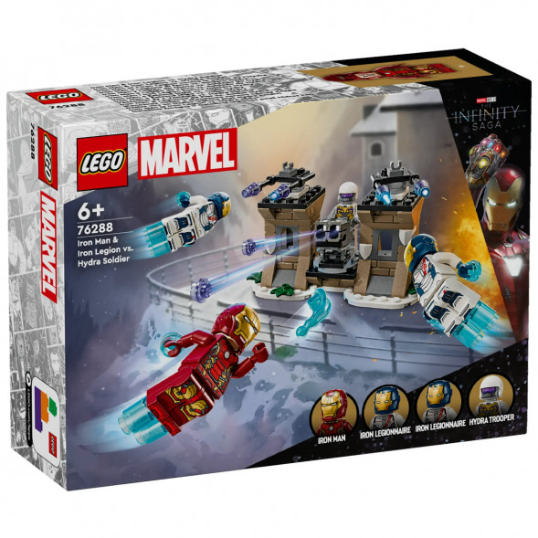 Конструктор LEGO Super Heroes 76288 Железный человек и Железный легион против Солдат Гидры в Москве