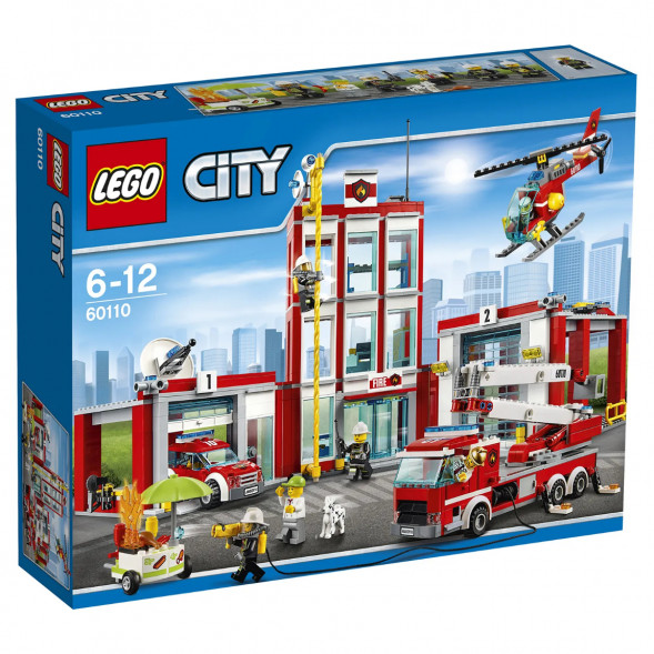Конструктор LEGO City 60110 Пожарная часть в Москве