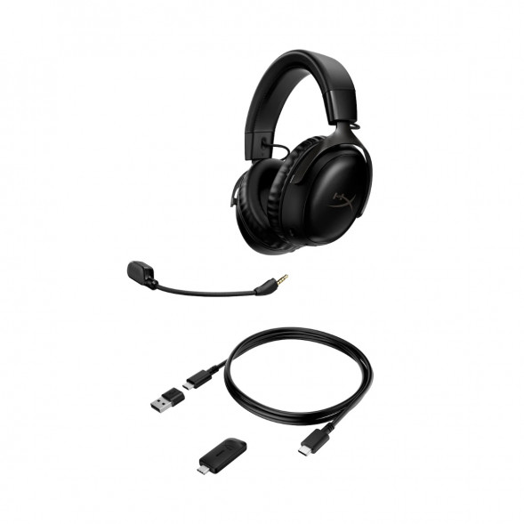 Наушники HyperX Cloud III Wireless, Black в Москве