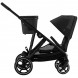 Детская коляска Cybex Gazelle S BLK Moon Black с корзиной и дождевиком в Москве