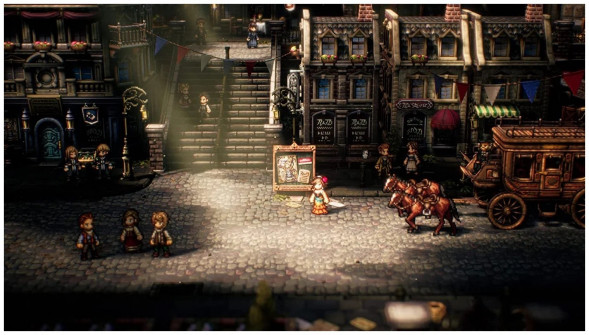 Игра Octopath Traveler II для Nintendo Switch в Москве
