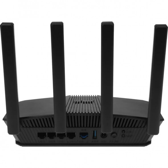Wi-Fi роутер ASUS RT-BE58U, Wi-Fi 7, BE3600, 2.4/5ГГц, 4 LAN, черный в Москве