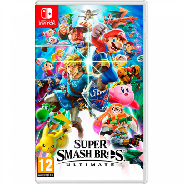 Игры Super Smash Bros. Ultimate [Nintendo Switch, русская версия] в Москве