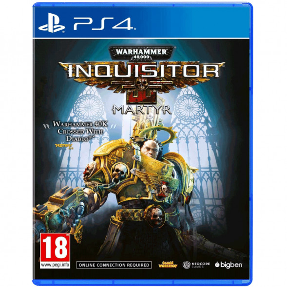 Игра Warhammer 40,000: Inquisitor - Martyr [PS4, русские субтитры] в Москве