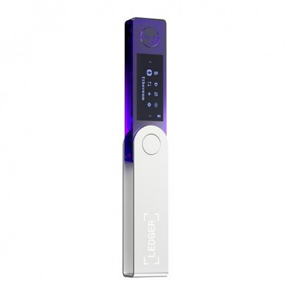 Аппаратный криптокошелек Ledger Nano X, Cosmic Purple в Москве