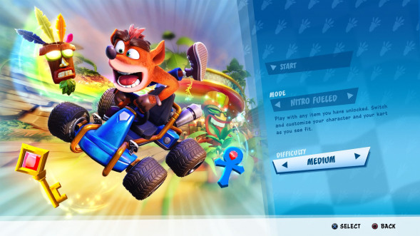 Crash Team Racing Nitro-Fueled [PS4, английская версия] в Москве
