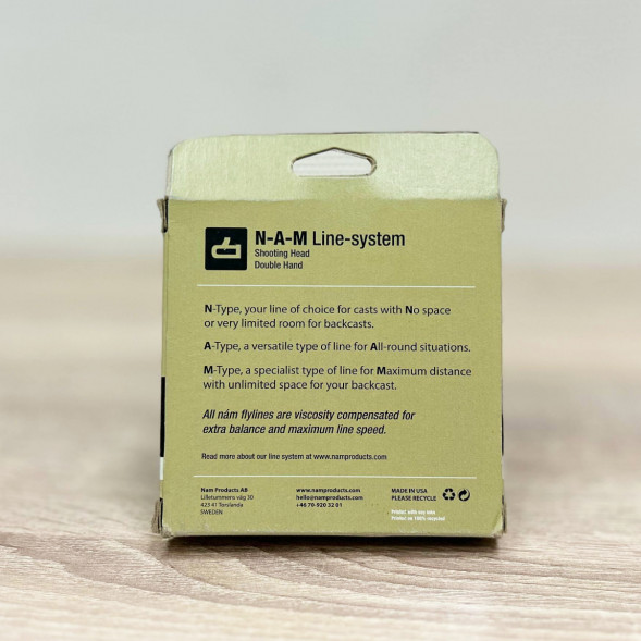 Рыболовная леска N-A-M Line System Shooting Head #9/37gram Sink6-Sink8 A-Type в Москве