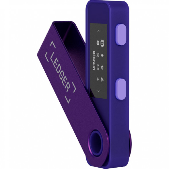 Криптокошелек Ledger Nano S Plus 1 шт., Purple Amethyst в Москве