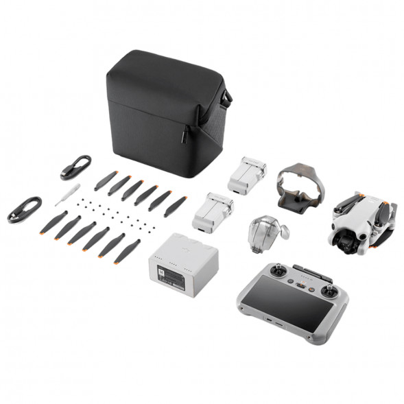 Квадрокоптер DJI Mini 4 Pro Fly More Combo (DJI RC 2) в Москве