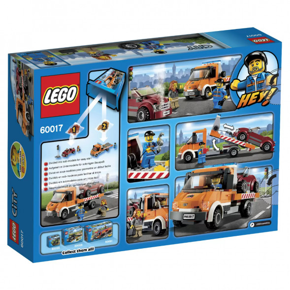 Конструктор LEGO City 60017 Эвакуатор в Москве