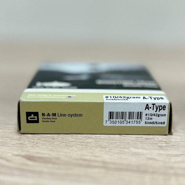 Рыболовная леска N-A-M Line System Shooting Head #10/42gram Sink6-Sink8 A-Type в Москве