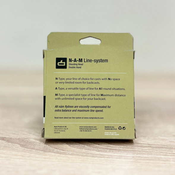 Рыболовная леска N-A-M Line System Shooting Head #10/42gram Sink6-Sink8 A-Type в Москве