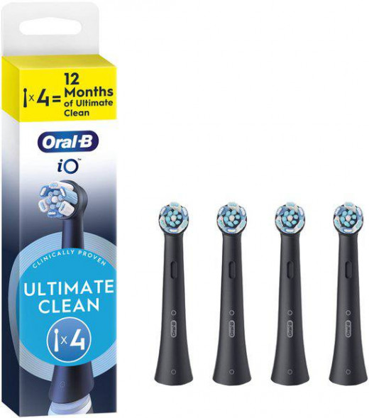 Насадки на зубные щетки Oral-B iO Series Ultimate Clean Black - CrissCross - 4 шт. в Москве