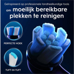 Насадки на зубные щетки Oral-B iO Series Ultimate Clean Black - CrissCross - 4 шт.