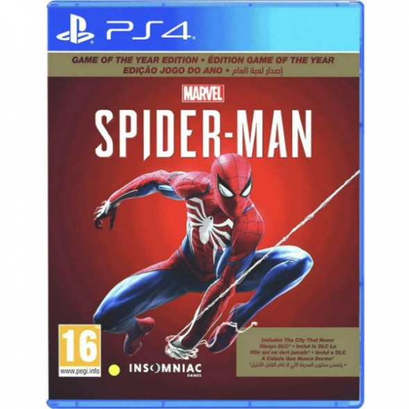 Игра MARVEL Человек-Паук. Game of the Year Edition [PS4, русская версия] в Москве