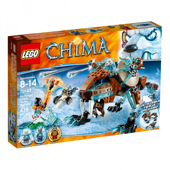 Конструктор LEGO Legends of Chima 70143 Саблезубый шагающий робот Сэра Фангара в Москве
