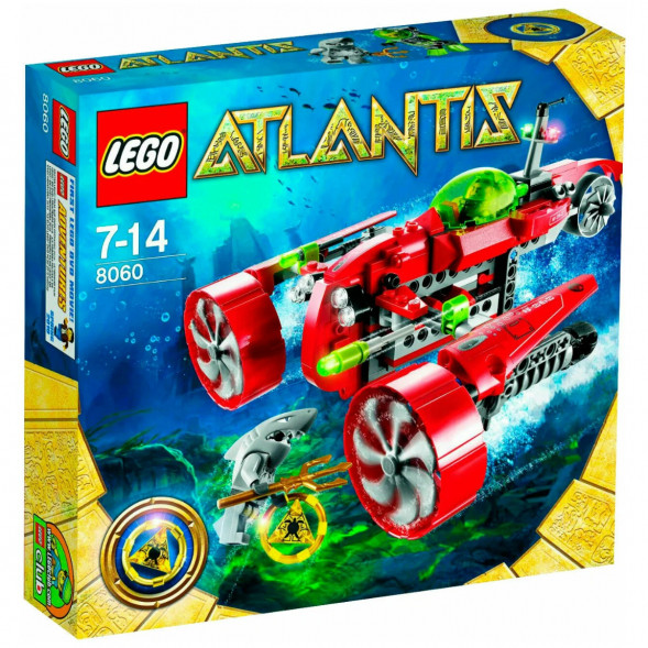 Конструктор LEGO Atlantis 8060 Субмарина Тайфун Турбо в Москве