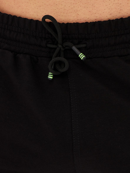 Шорты мужские трикотажные, черный, XL в Москве