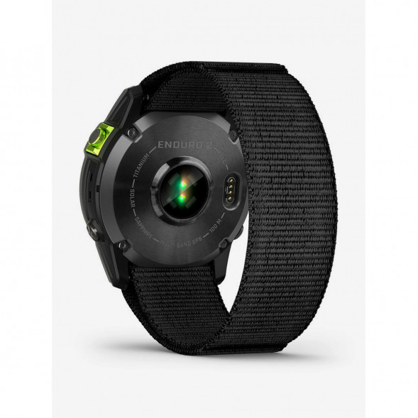 Умные часы Garmin Enduro 2 угольно-серый DLC титановый с нейлоновым ремешком UltraFit 010-02754-01 в Москве