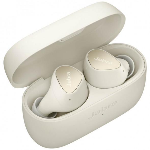 Беспроводные наушники Jabra Elite 4, Light Beige в Москве