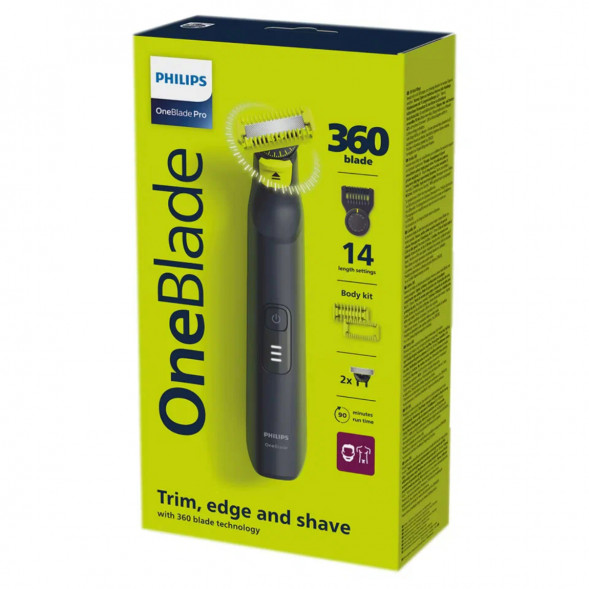 Триммер Philips QP6542/15 OneBlade 360 Pro Face + Body в Москве