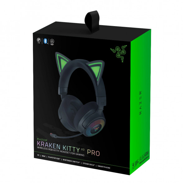 Наушники Razer Kraken Kitty V3 Pro черный 2025 в Москве