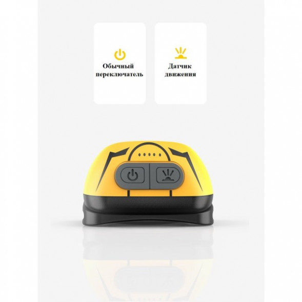 Фонарь налобный светодиодный HL05-S, желтый в Москве