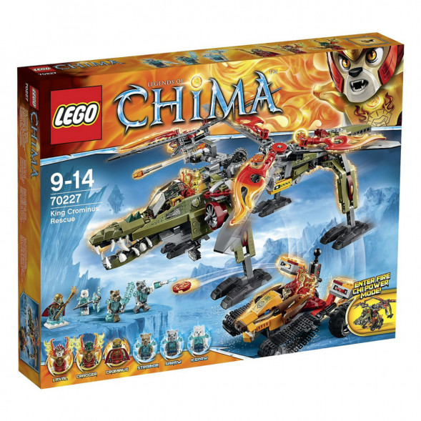 Конструктор LEGO Legends of Chima 70227 Спасение короля Кроми в Москве