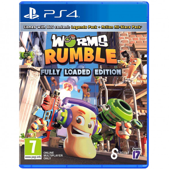 Игра Worms Rumble. Fully Loaded Edition [PS4, русские субтитры] в Москве