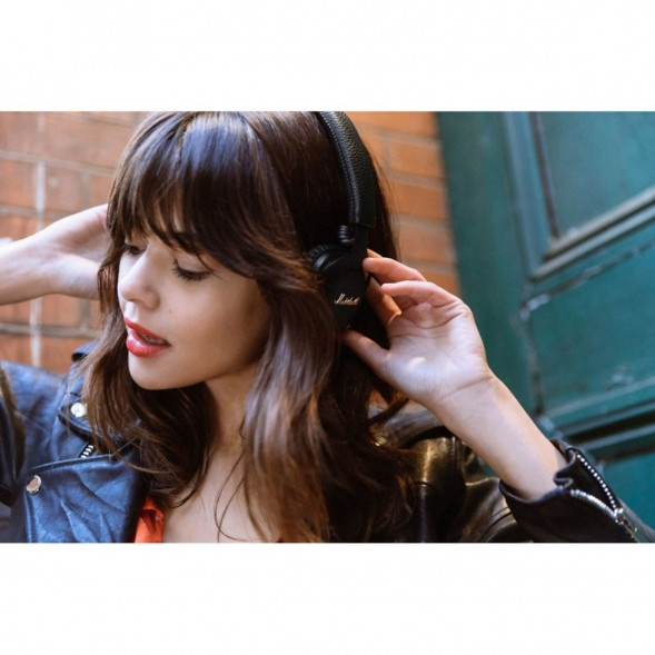 Беспроводные наушники Marshall Major IV, черный в Москве