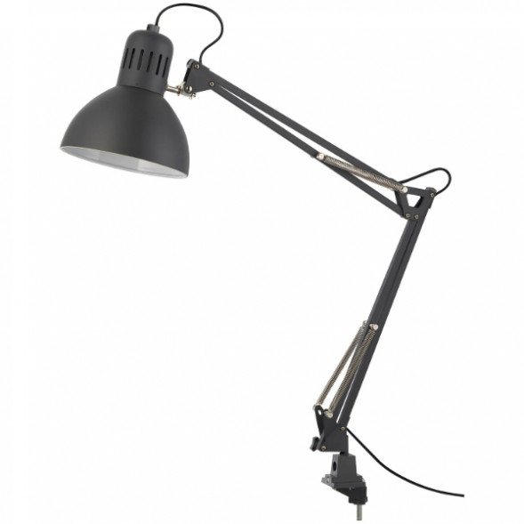 Лампа рабочая IKEA TERTIAL, черный в Москве