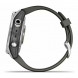 Умные часы Garmin Fenix 7s серебристый с графитовым силиконовым ремешком 010-02539-01 в Москве