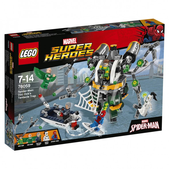 Конструктор LEGO Super Heroes 76059 Человек-паук: в ловушке Доктора Осьминога в Москве