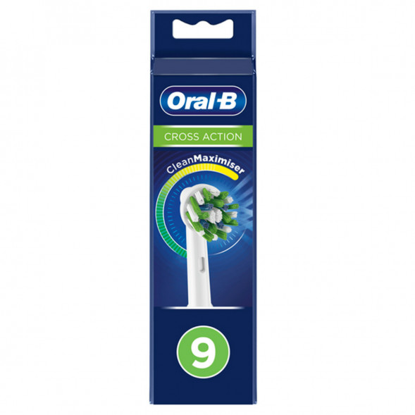 Насадки на зубные щетки Oral-B Cross Action, 9 шт. в Москве