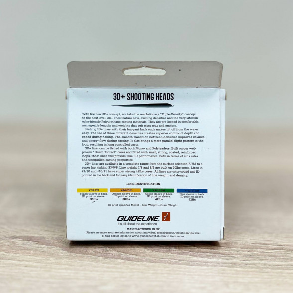 Рыболовная леска Guideline Power Taper 3D+ #37781 9/10 DH, Blue в Москве
