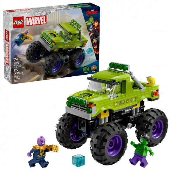 Конструктор LEGO Super Heroes 76312 Халк на внедорожнике против Таноса в Москве