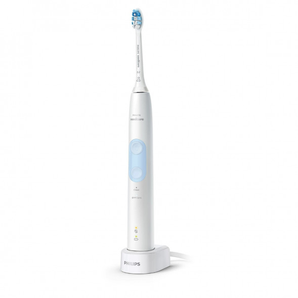 Электрическая звуковая зубная щетка Philips Sonicare ProtectiveClean 4500, White в Москве