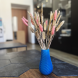 Ваза для сухоцветов HatRom Spiral, синий в Москве
